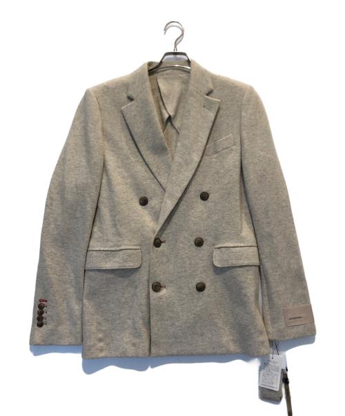 美品　ディオールオム　ダブルジャケット　カシミヤ100% ベージュ　48 L 美品 ディオールオム ダブルジャケット カシミヤ100% ベージュ 48L