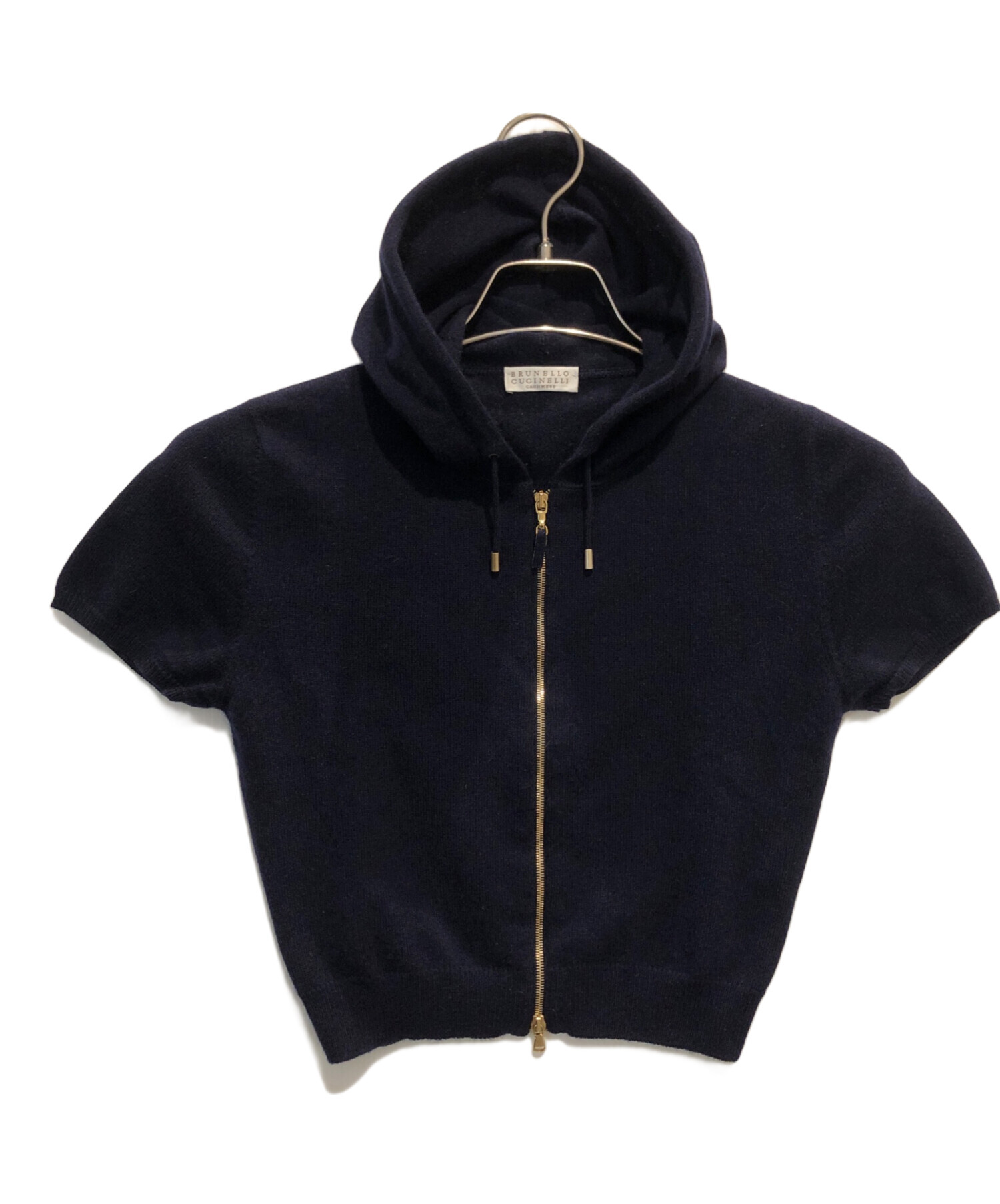 中古・古着通販】BRUNELLO CUCINELLI (ブルネロクチネリ) 半袖カシミヤ