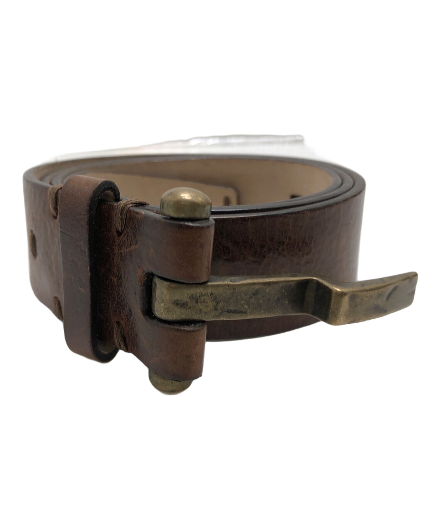 中古・古着通販】BRUNELLO CUCINELLI (ブルネロクチネリ) レザーベルト