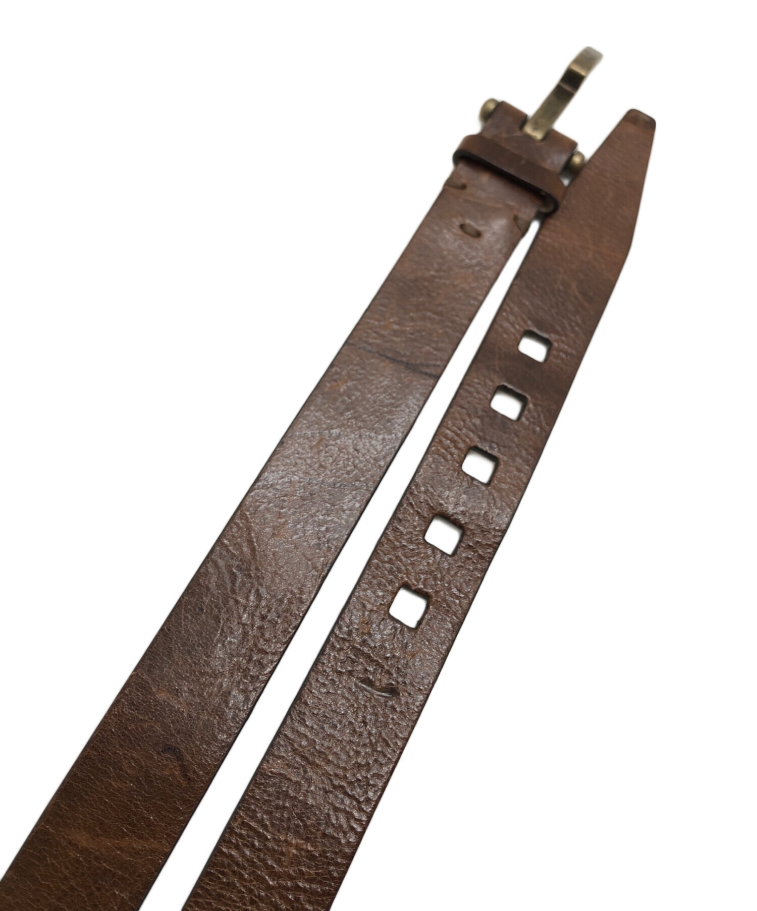 中古・古着通販】BRUNELLO CUCINELLI (ブルネロクチネリ) レザーベルト