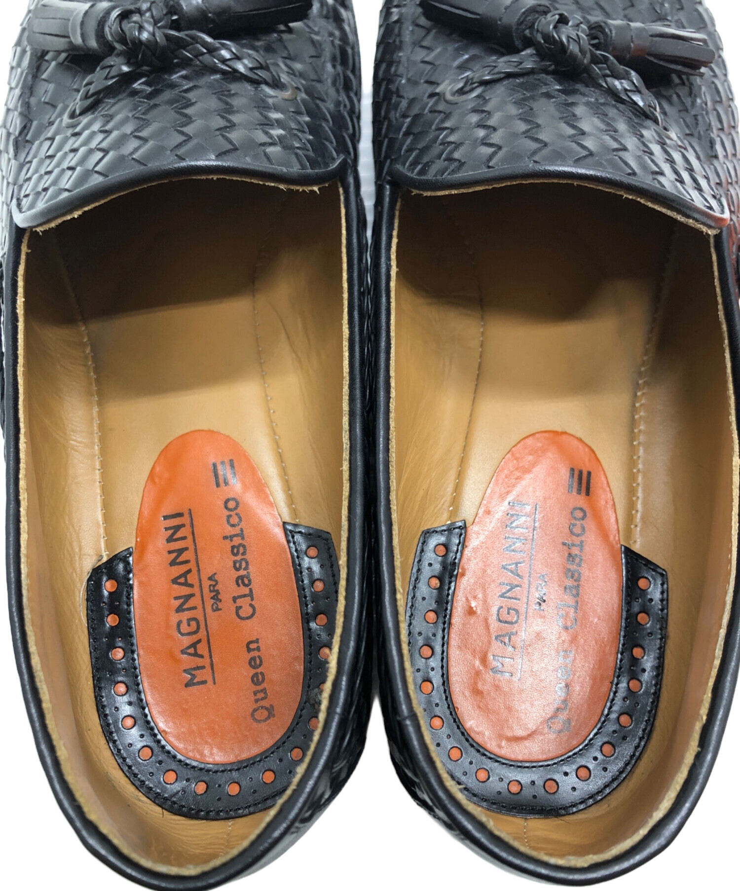 MAGNANNI マグナーニ サイズ42 中古・古着通販】MAGNANNI (マグナーニ) シューズ ブラック サイズ:42
