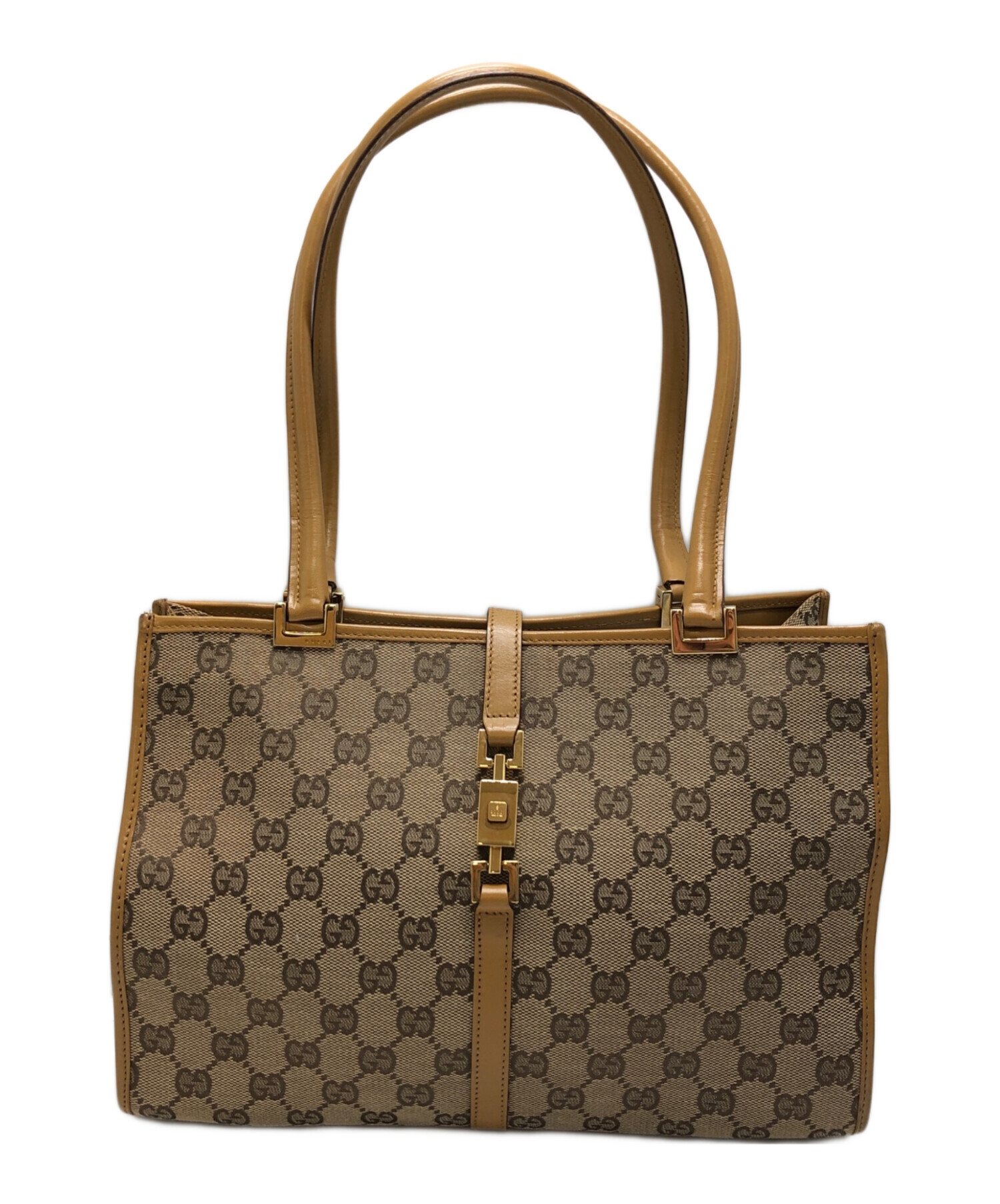 GUCCI ベージュ キャンバス トートバッグ 楽天市場】グッチ GGキャンバス トートバッグ 94898 ベージュ ブラウン