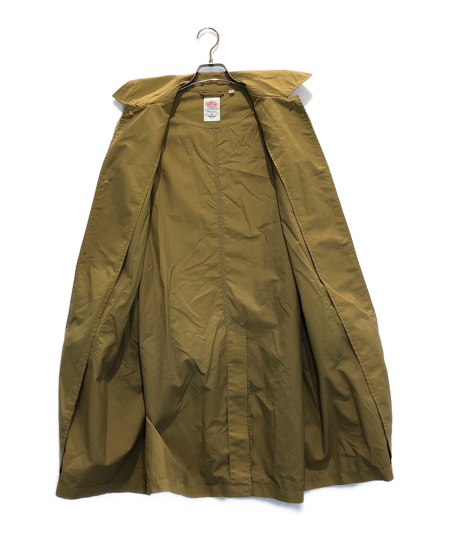 中古・古着通販】DANTON (ダントン) ステンカラーコート ベージュ