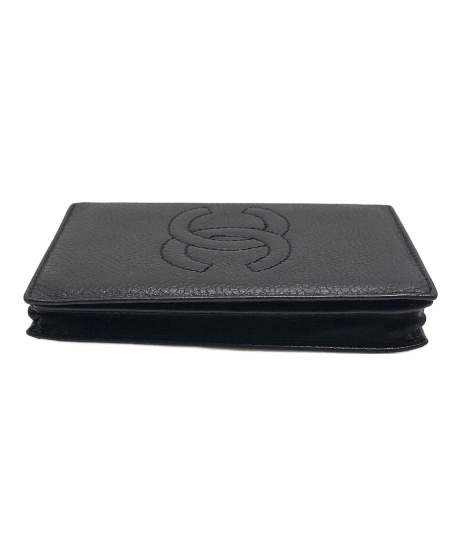 中古・古着通販】CHANEL (シャネル) カードケース ブラック サイズ