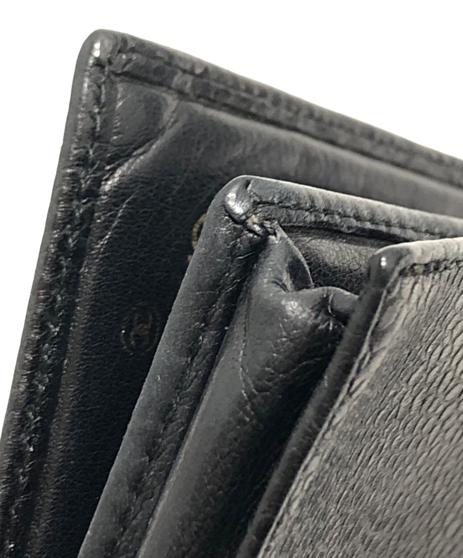 中古・古着通販】CHANEL (シャネル) カードケース ブラック サイズ