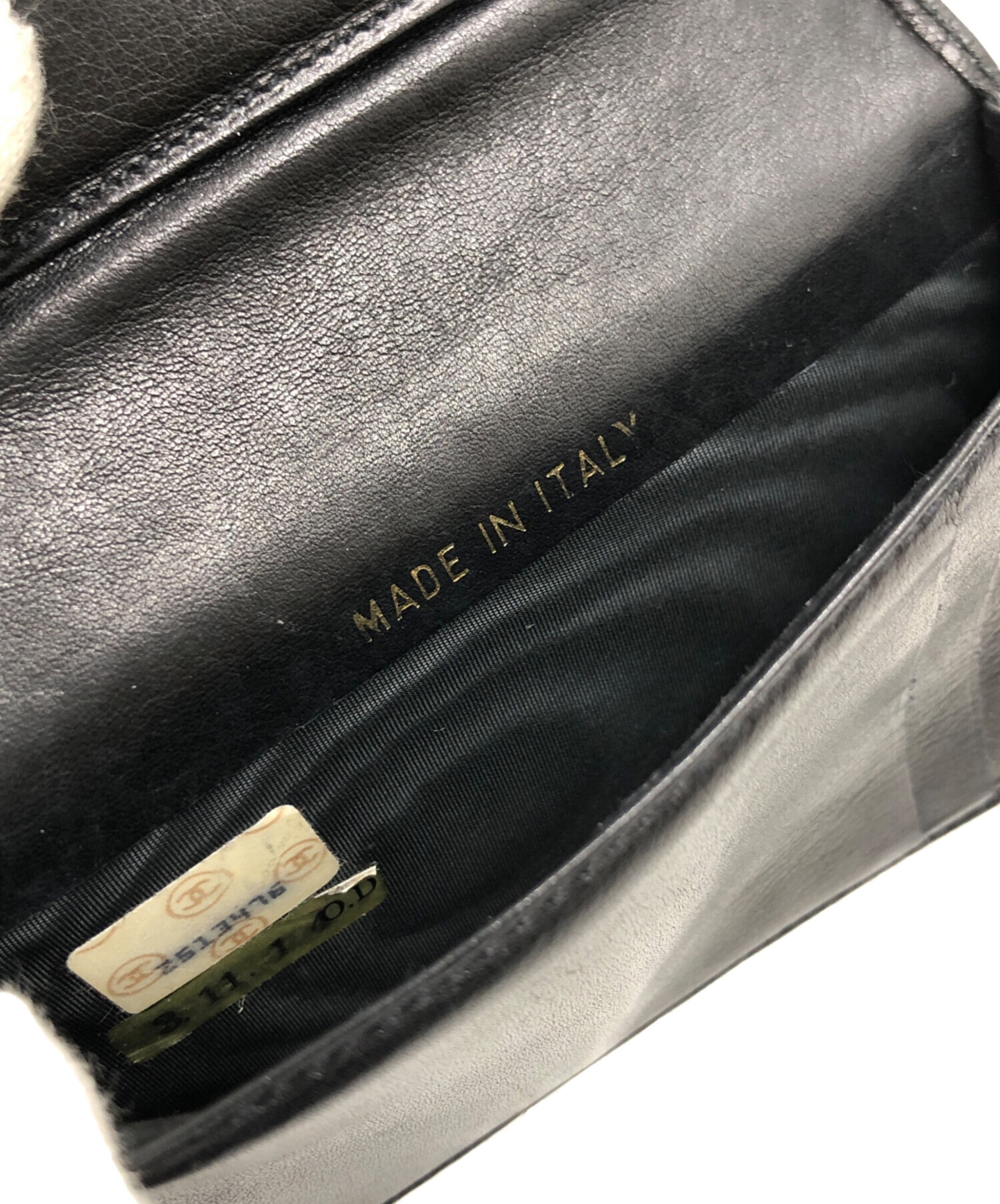 中古・古着通販】CHANEL (シャネル) カードケース ブラック サイズ