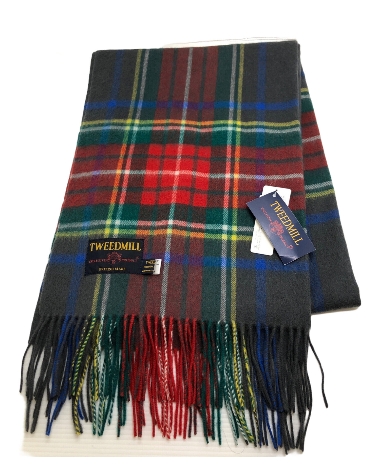 中古・古着通販】TWEEDMILL (ツイードミル) 大判ストール 未使用品