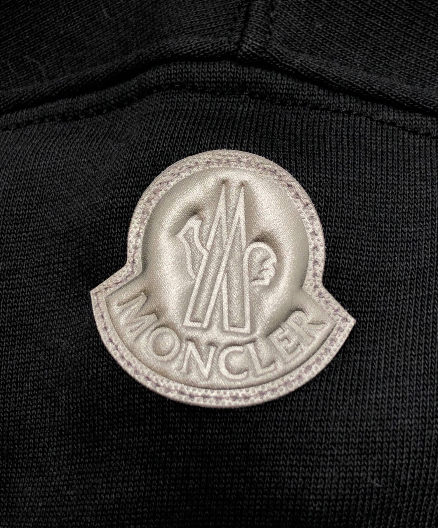 中古・古着通販】MONCLER (モンクレール) MAGLIA GIROCOLLO ブラック