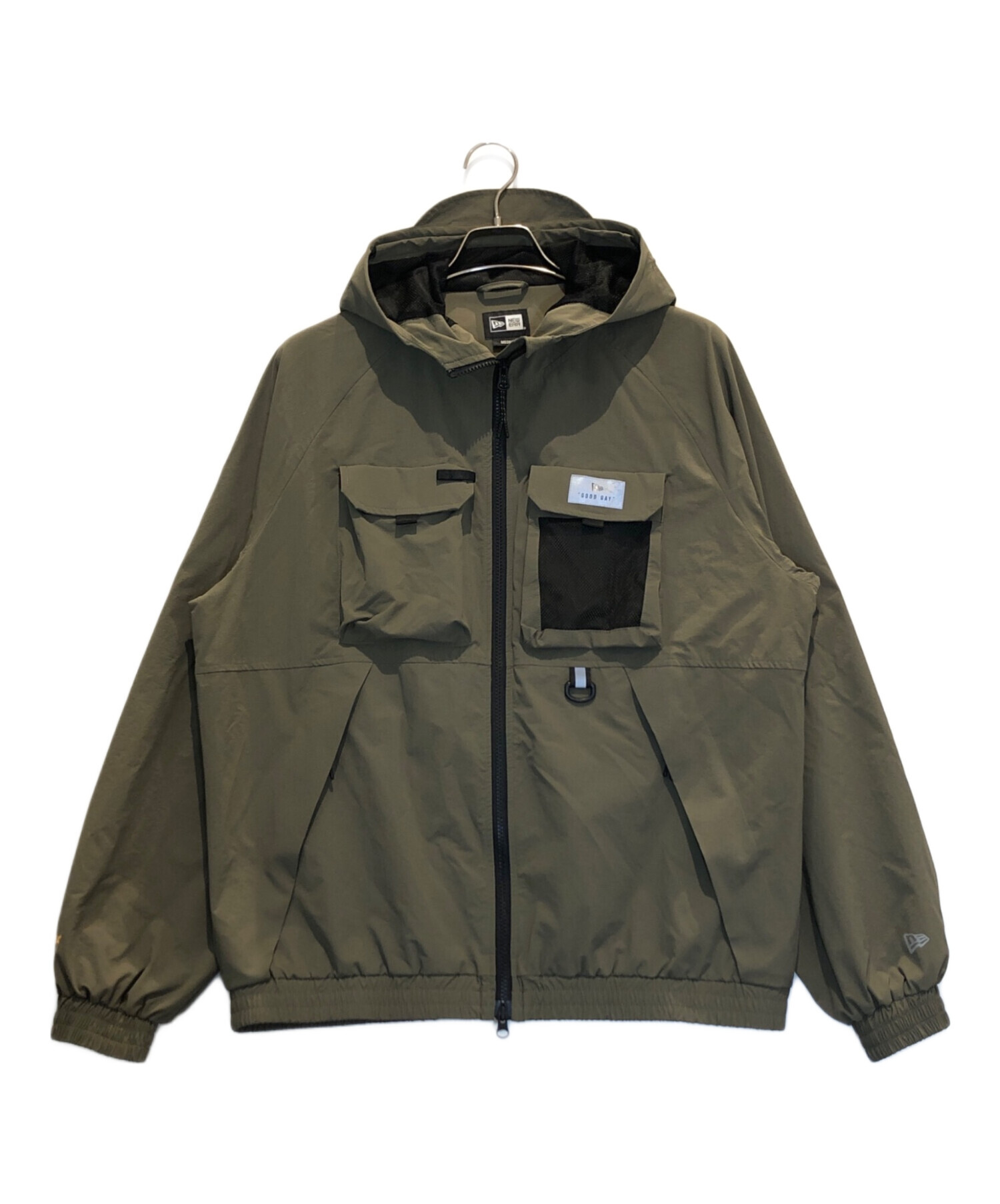 中古・古着通販】New Era (ニューエラ) ナイロンジャケット カーキ