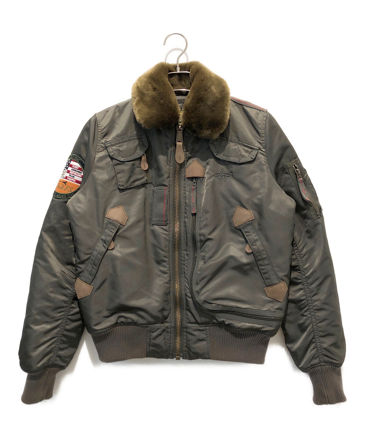 中古・古着通販】ALPHA (アルファ) インジェクターフライトジャケット