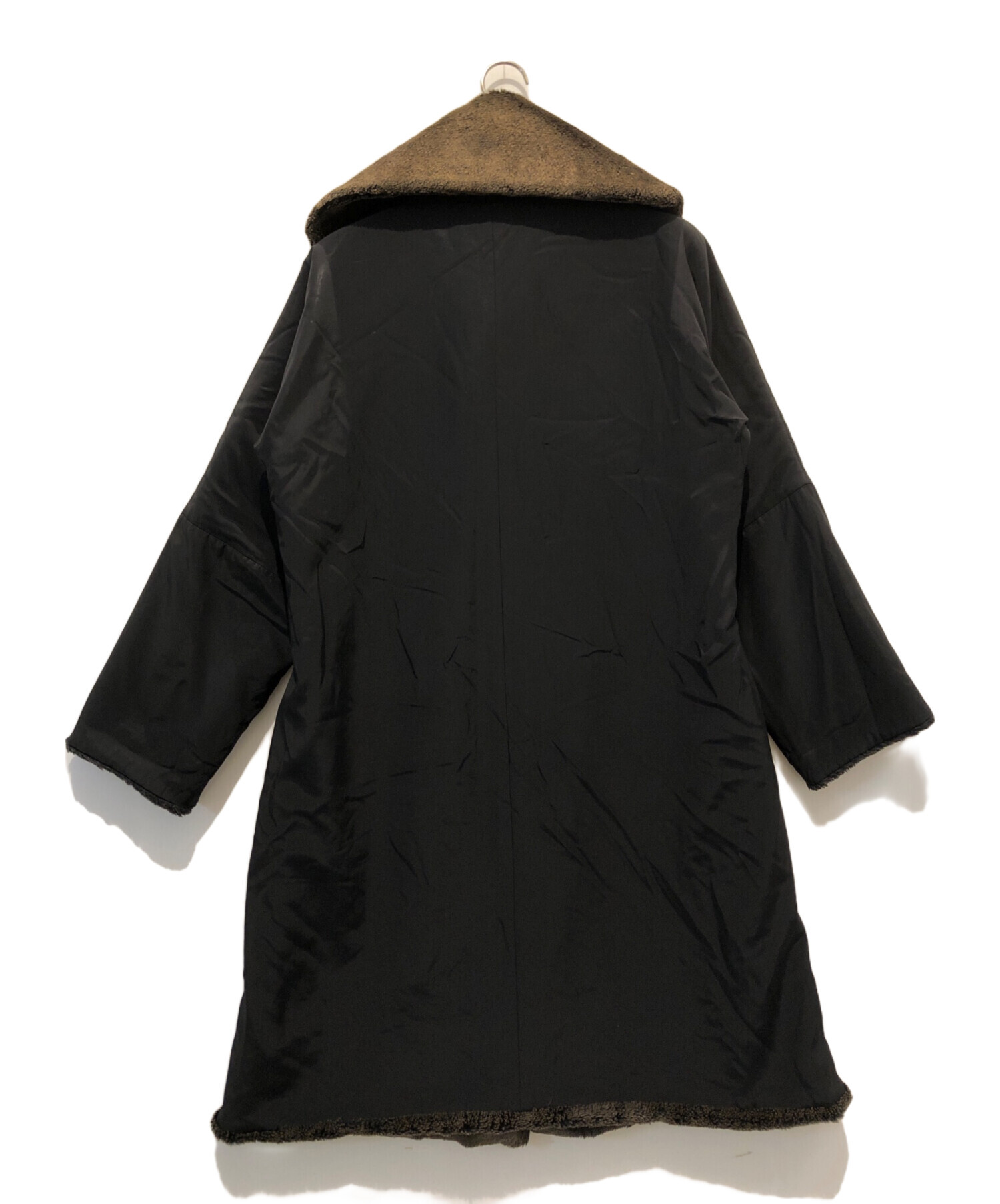 中古・古着通販】ISSEY MIYAKE (イッセイミヤケ) フェイクファーコート