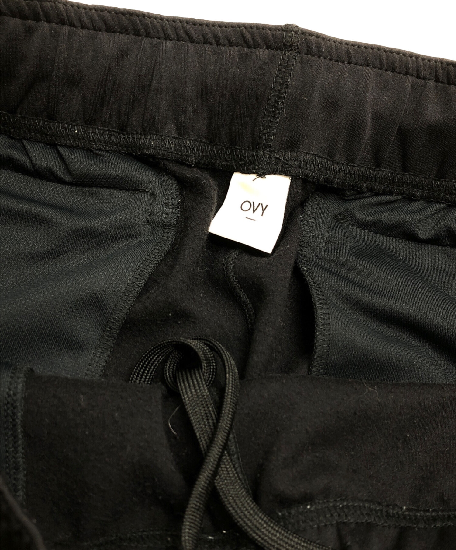 中古・古着通販】OVY (オヴィー) Euro Military Track Pants ブラック