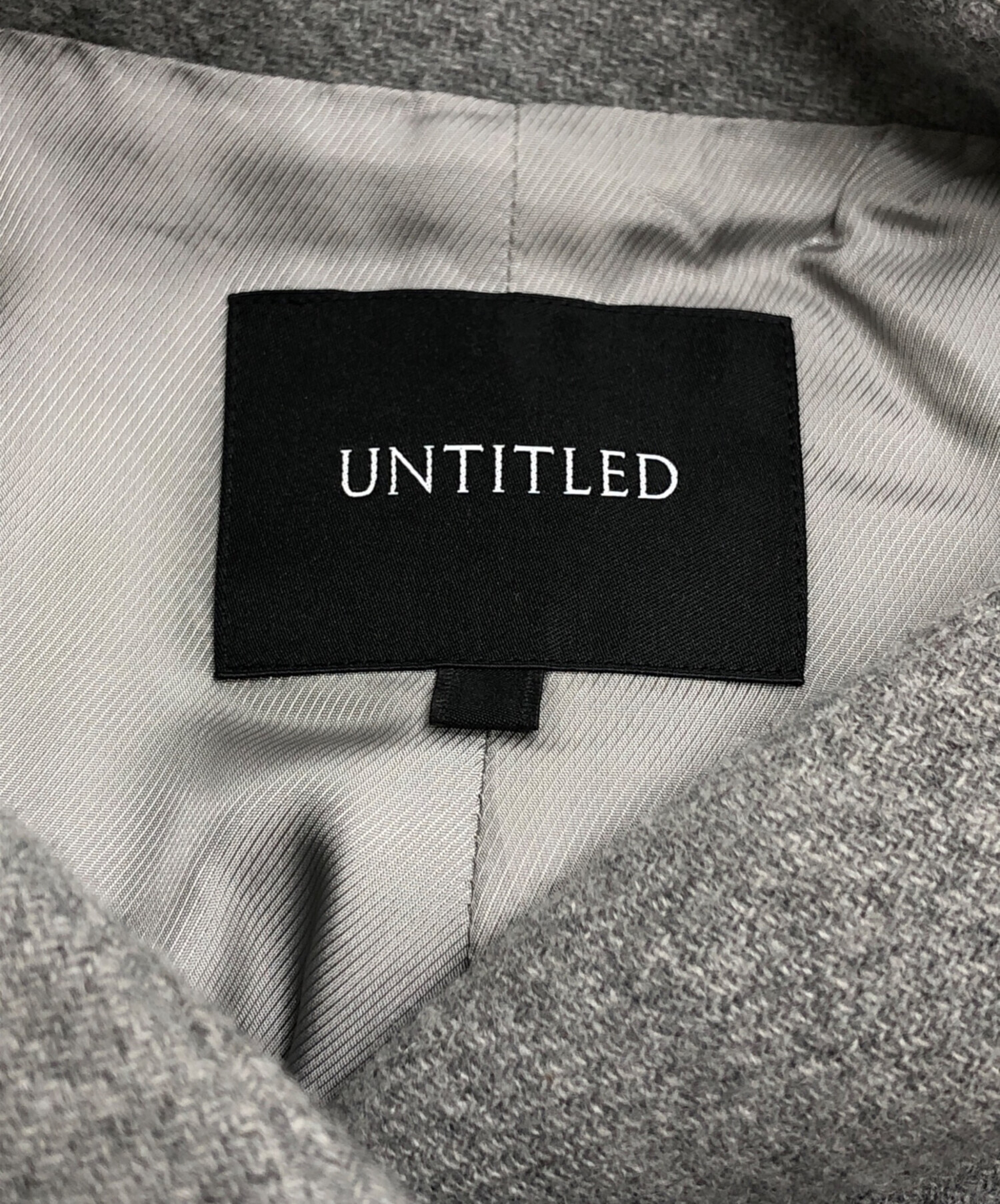 中古・古着通販】UNTITLED (アンタイトル) コクーンシルエット ミドル