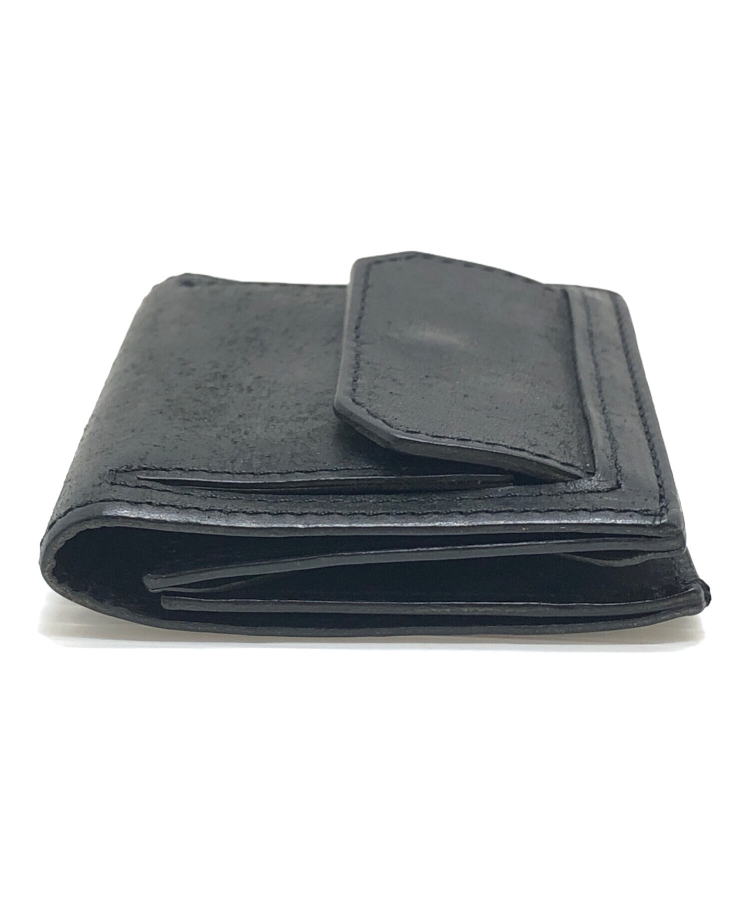 中古・古着通販】BEER BELLY (ビアベリー) 2つ折り財布 ブラック