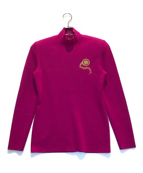 中古・古着通販】CELINE (セリーヌ) ハイネックニット ピンク サイズ