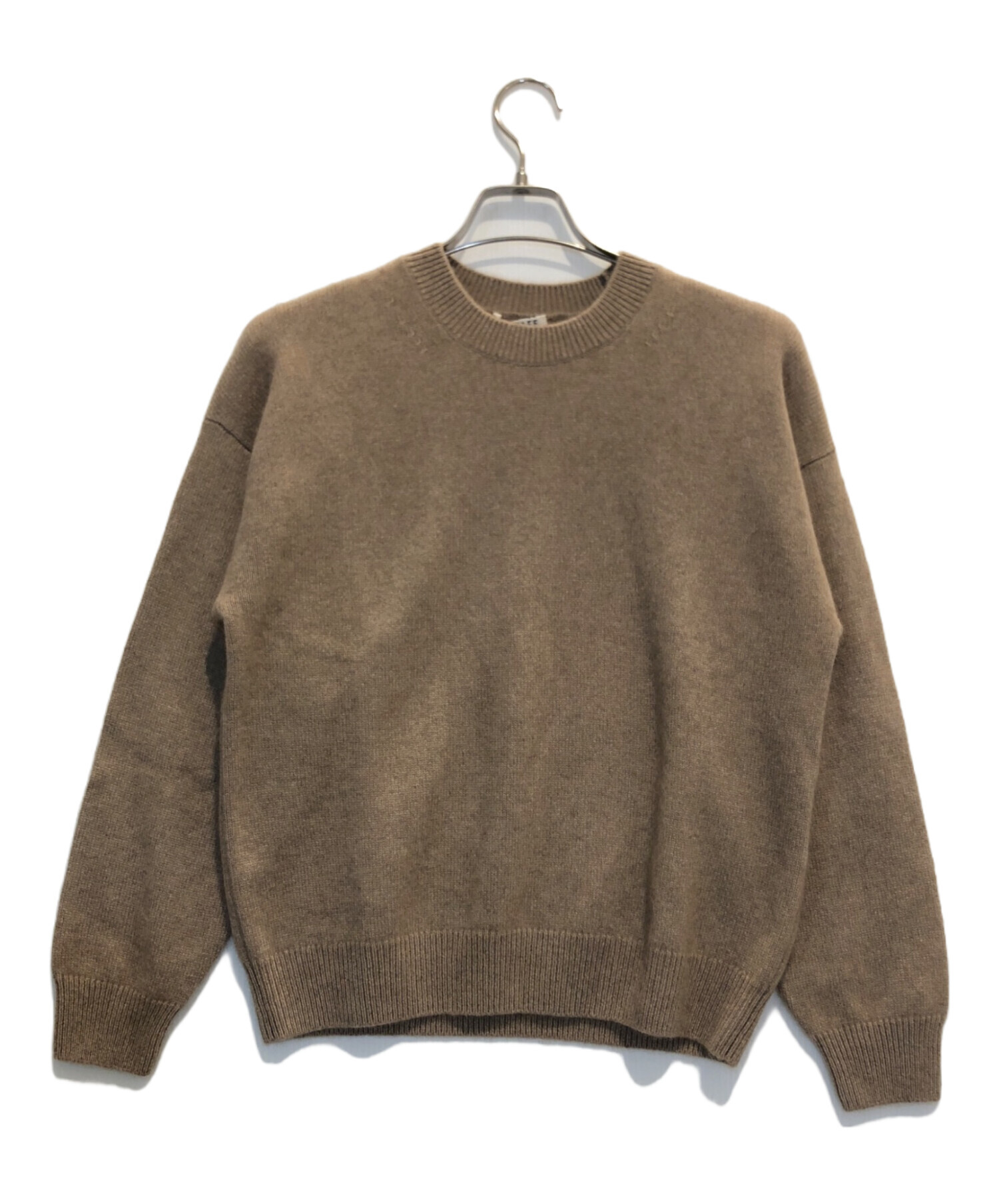 中古・古着通販】AURALEE (オーラリー) BABY CASHMERE KNIT 中古・古着通販】AURALEE (オーラリー) BABY CASHMERE KNIT