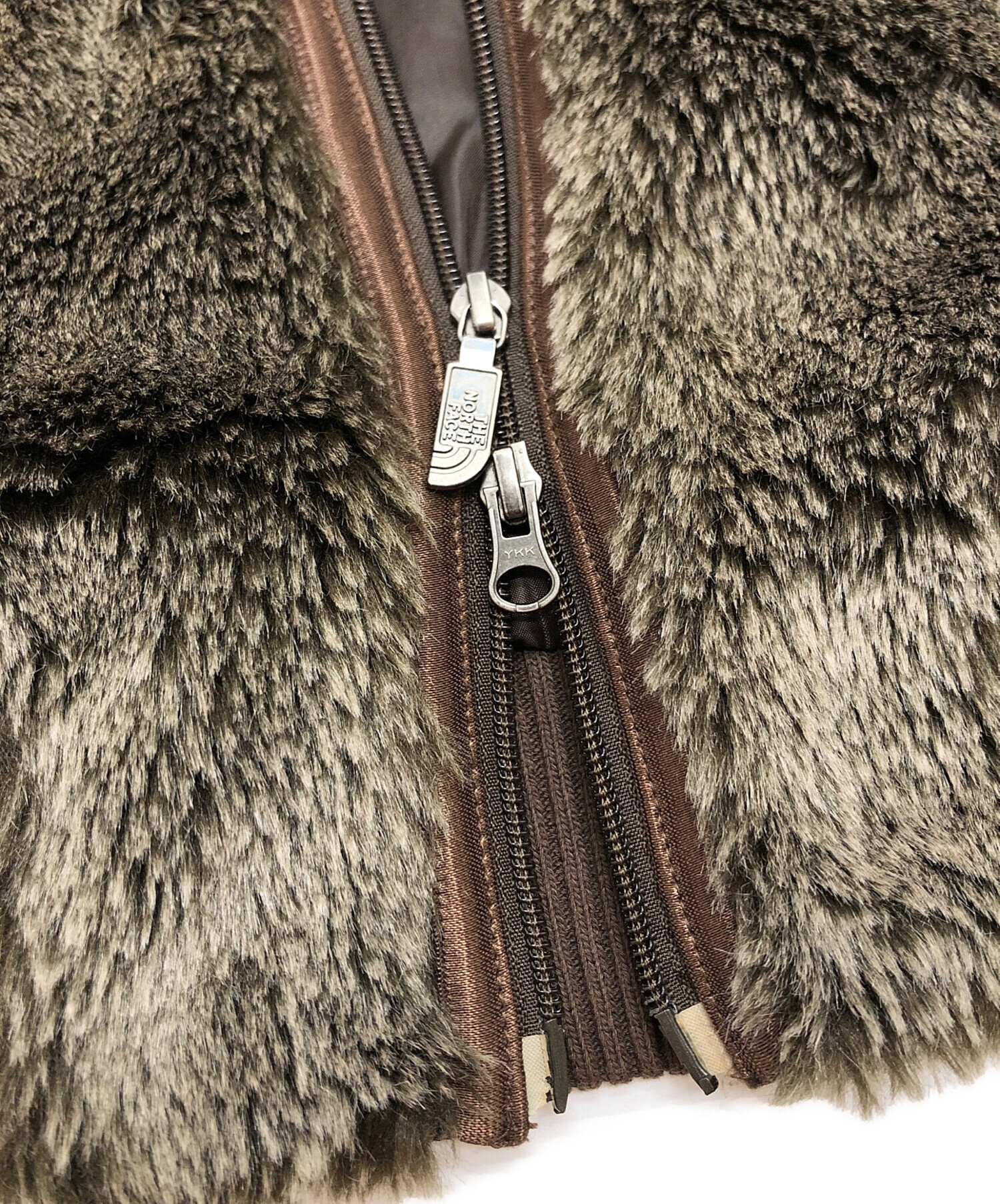 ザノースフェイス　ファーベスト　XL 中古・古着通販】THE NORTH FACE (ザ ノース フェイス) フェイクファー