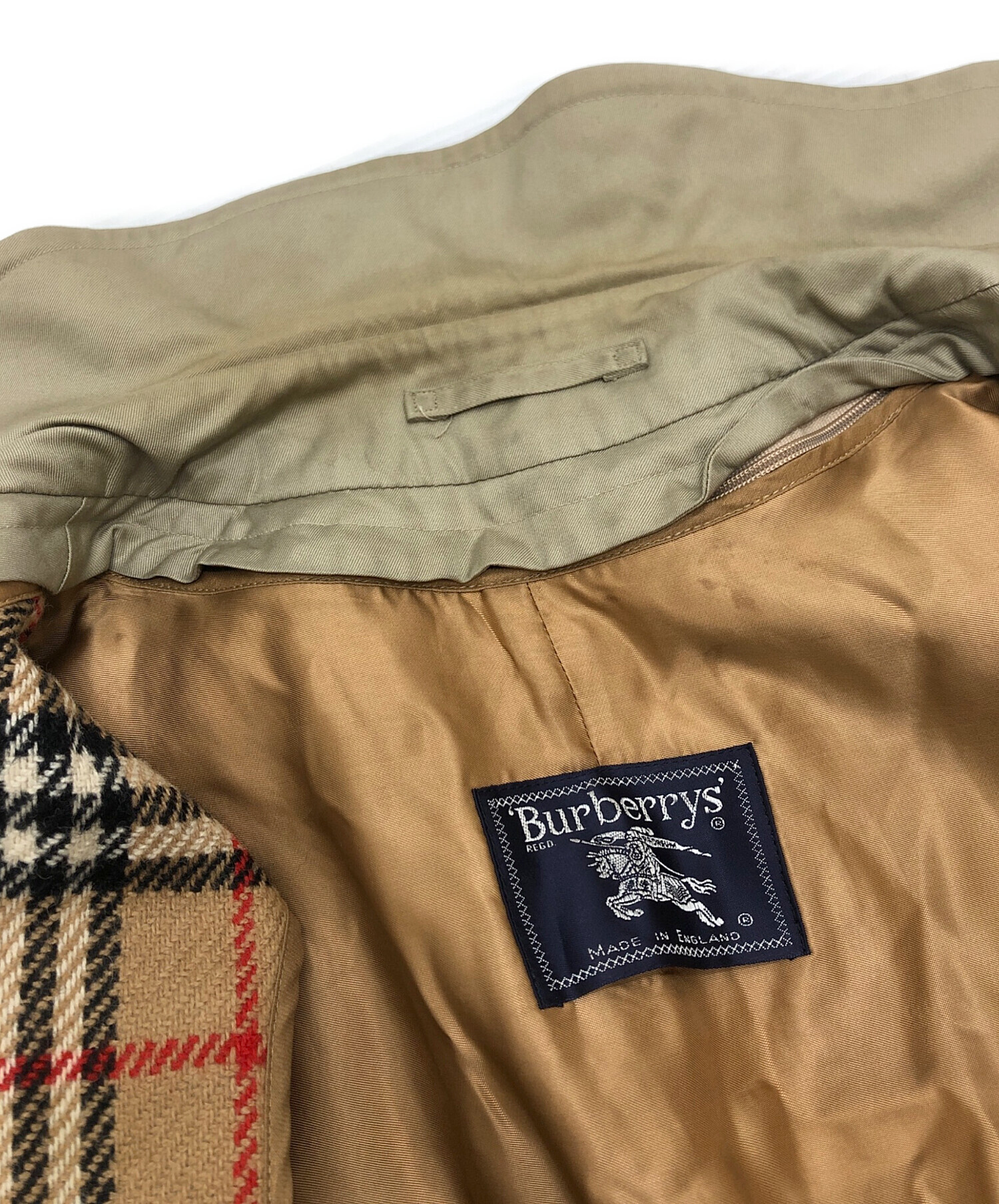 中古・古着通販】Burberry's (バーバリーズ) ノバチェックライナー付き