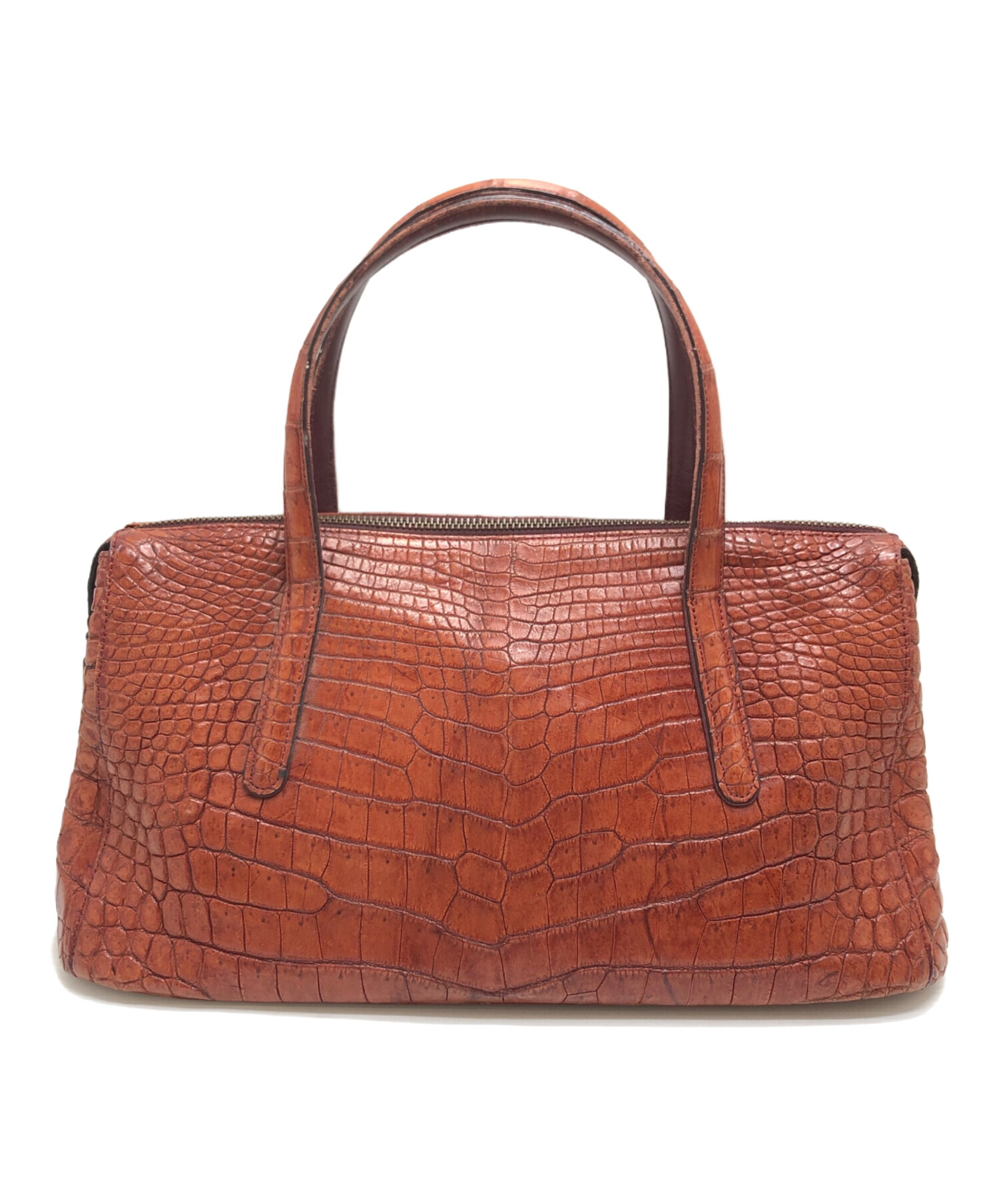 中古・古着通販】池田工芸 (イケダコウゲイ) レザーハンドバッグ