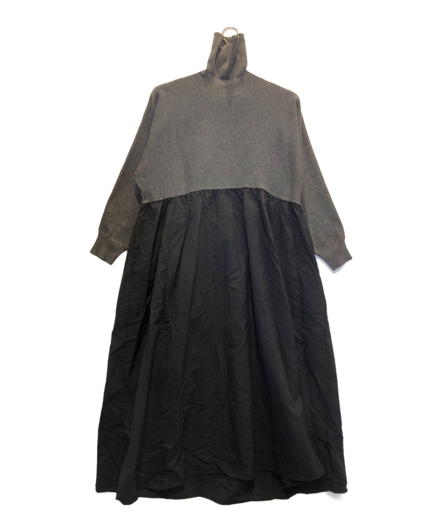 中古・古着通販】BEARDSLEY (ビアズリー) ニットコンビギャザー 