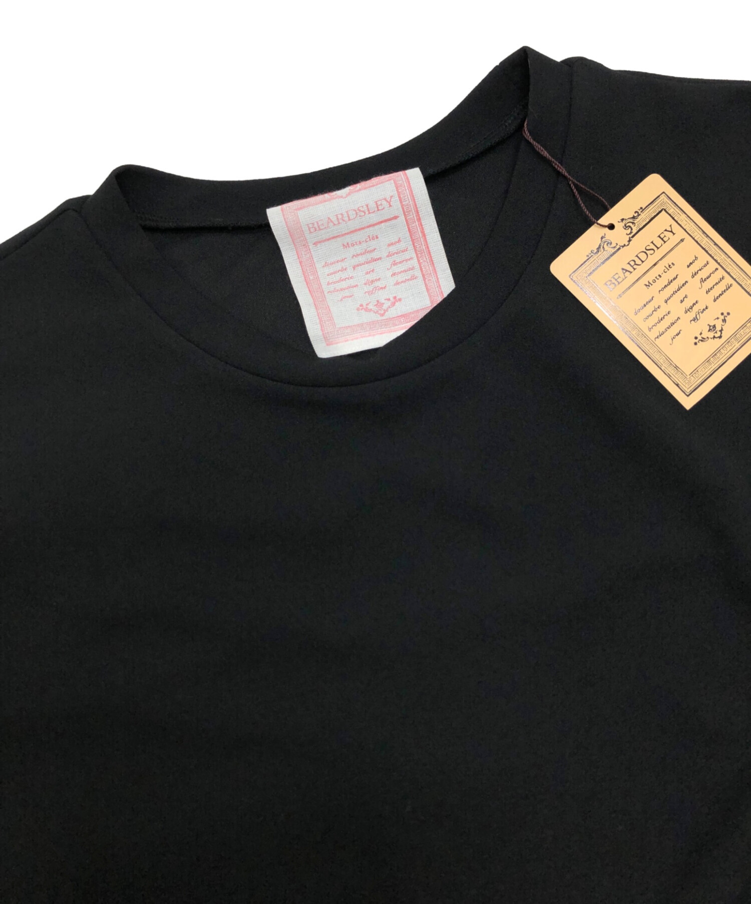 中古・古着通販】BEARDSLEY (ビアズリー) Tワンピース ブラック サイズ