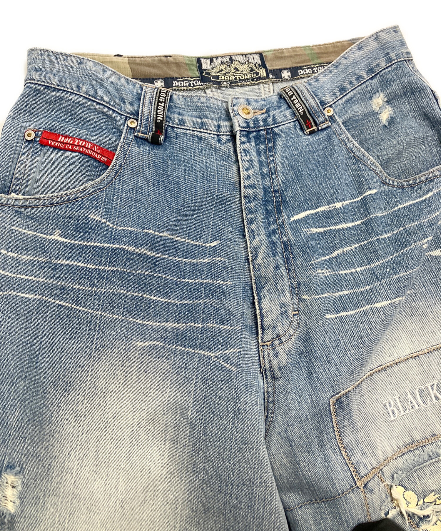 中古・古着通販】DOG TOWN (ドッグ タウン) デニムパンツ インディゴ