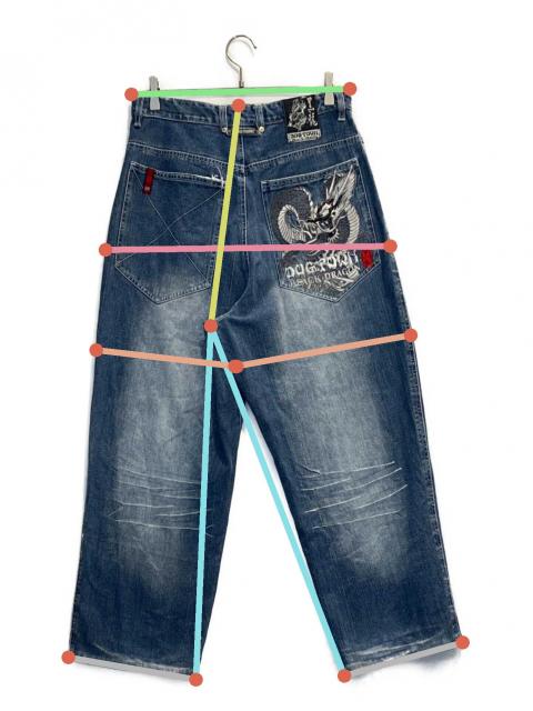 中古・古着通販】DOG TOWN (ドッグ タウン) デニムパンツ インディゴ