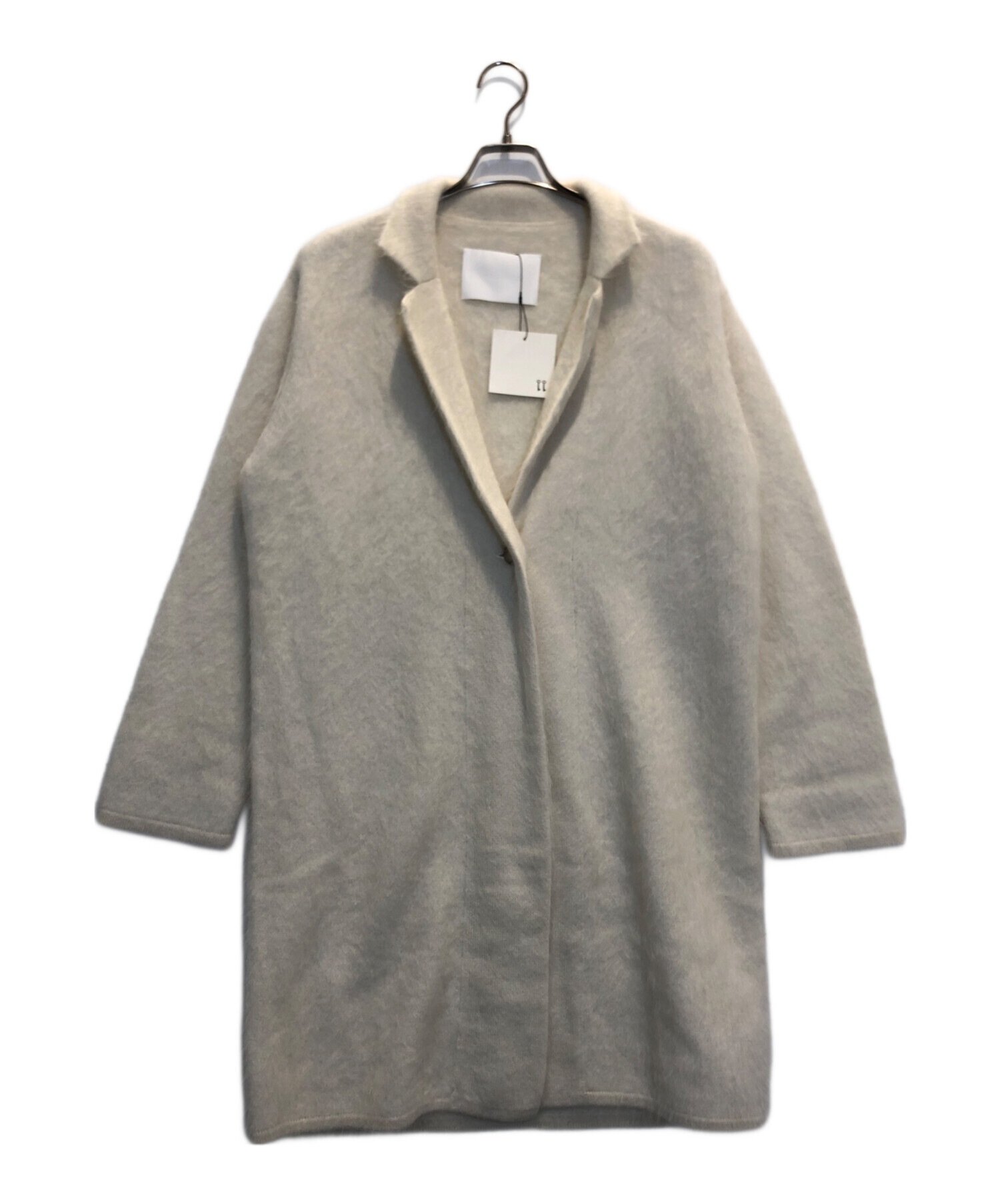 中古・古着通販】avec deuxclefs (アヴェクデュクレ) ファーカシミア 