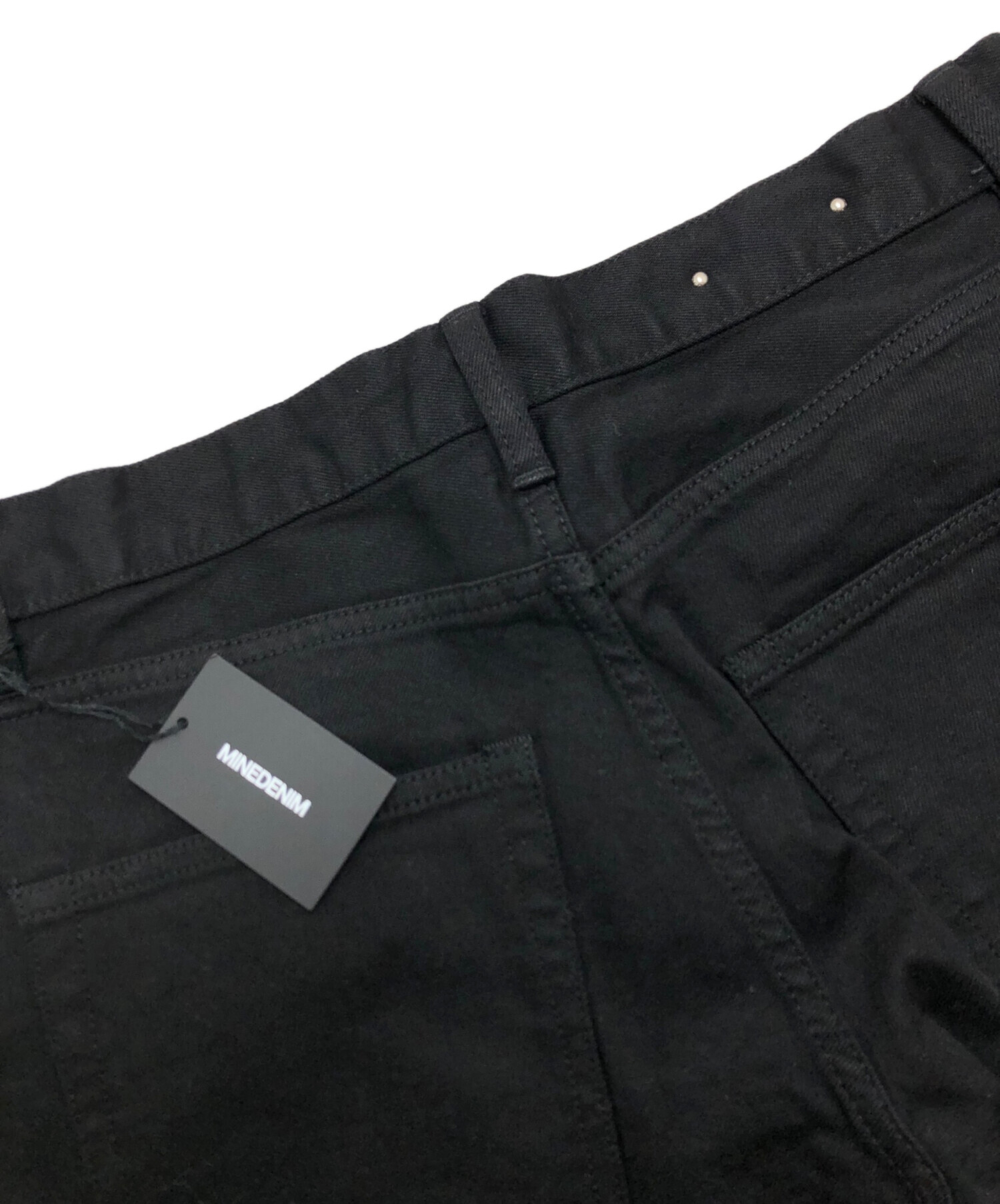 中古・古着通販】MINEDENIM (マインデニム) デニムパンツ ブラック