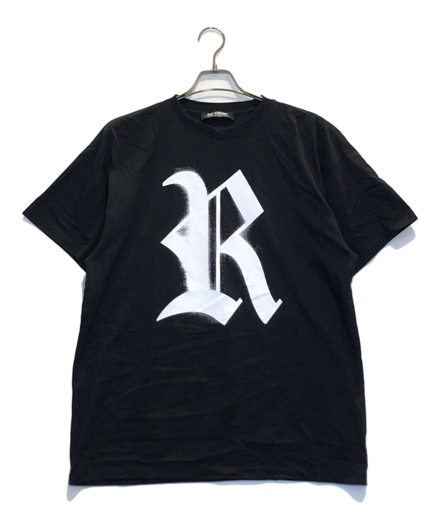 中古・古着通販】RAF SIMONS (ラフシモンズ) ビッグフィットRロゴT 