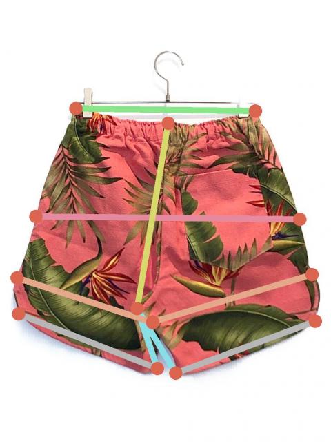 中古・古着通販】Jungle Gurl (ジャングルガール) 総柄ハーフパンツ
