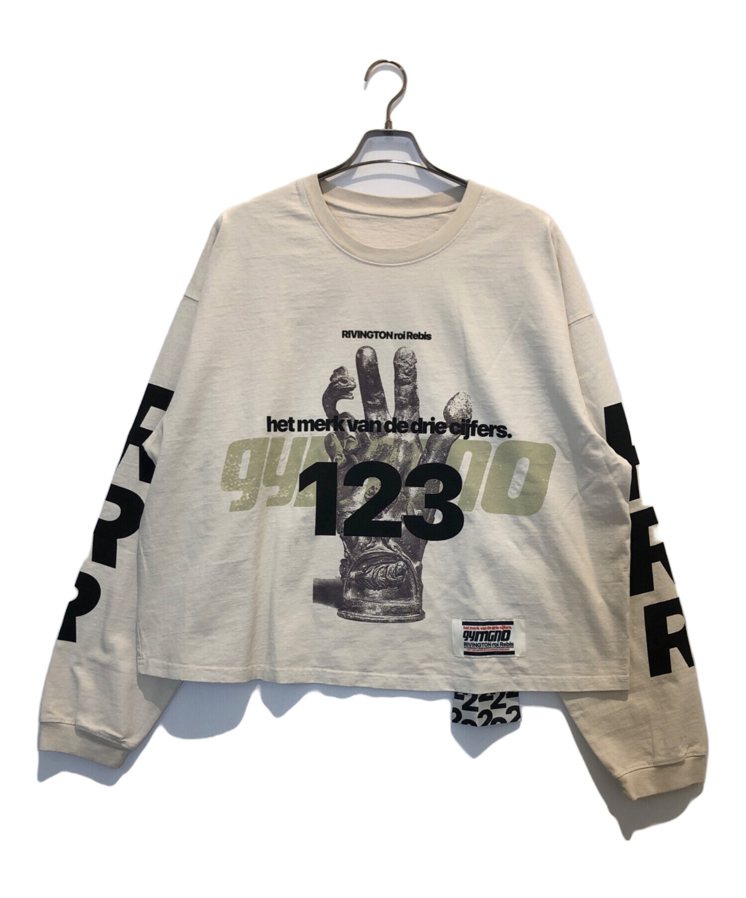 RRR123 OUR HAND LS TEE RIVINGTON グラフィック RRR123 OUR HAND LS TEE RIVINGTON グラフィック 【公式通販】