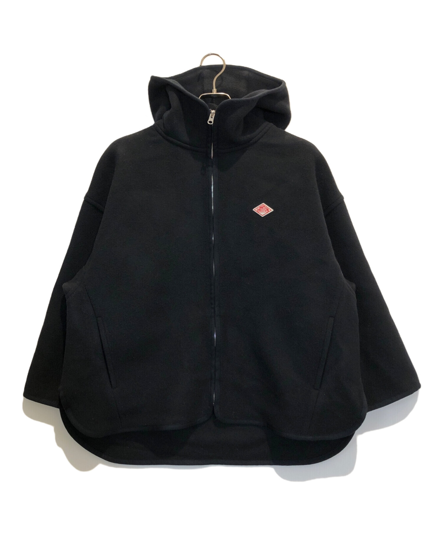 DANTON フーディジャケット 38 中古・古着通販】DANTON (ダントン) HOODED BLOUSON ブラック サイズ