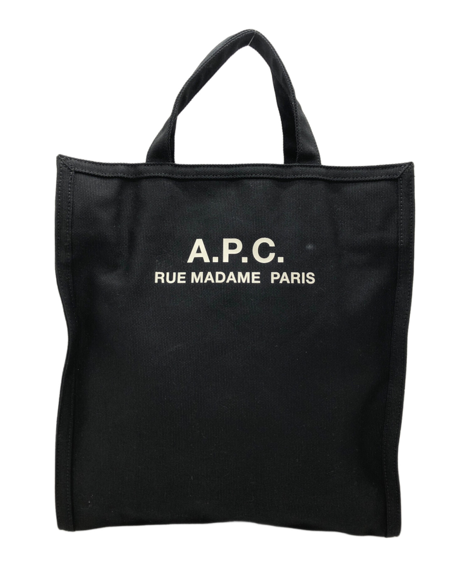 【美品】A.P.C. CABAS RECUPERATION トートバッグ 中古・古着通販】A.P.C. (アーペーセー) トートバッグ cabas