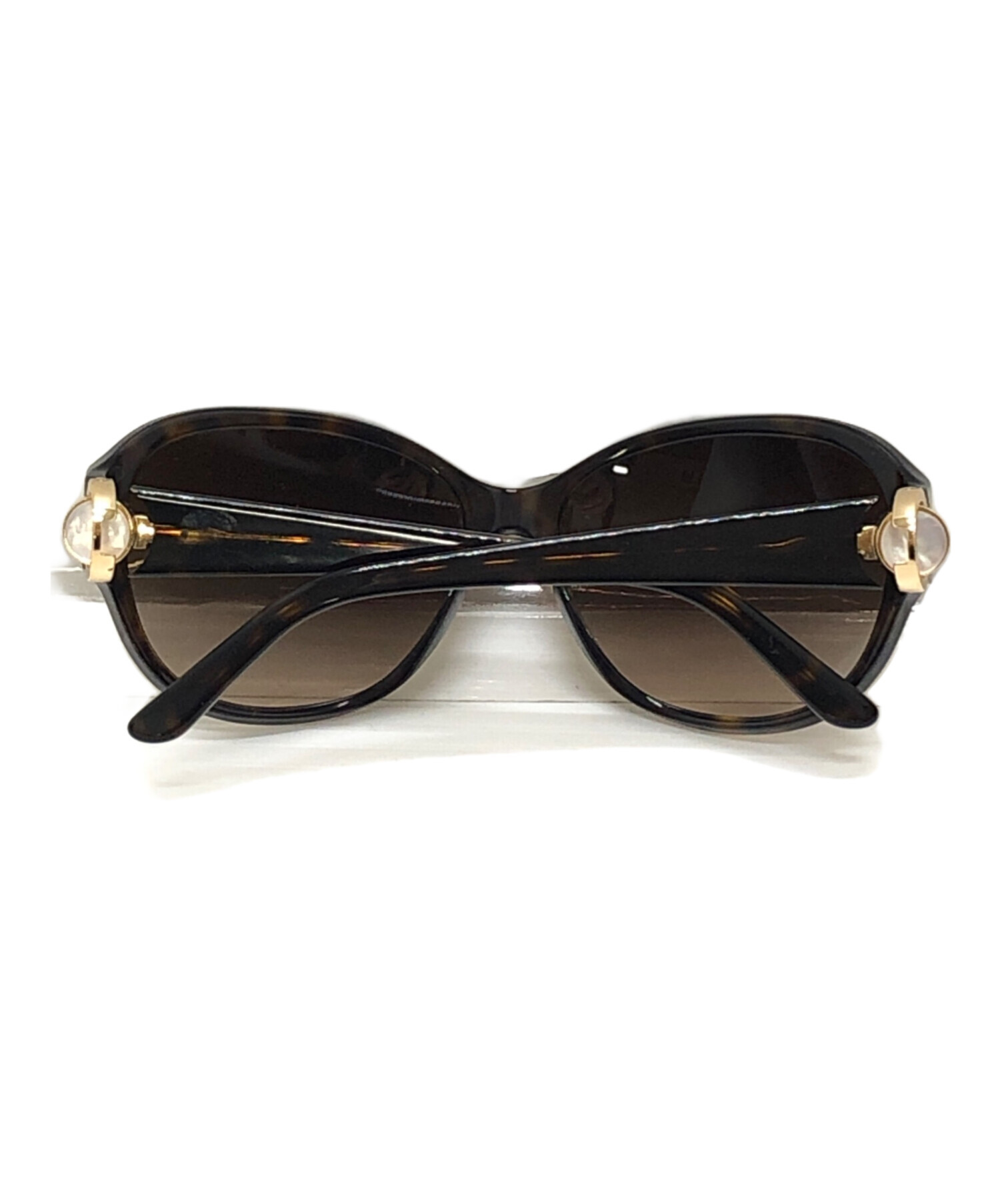 BVLGARI ブルガリ　サングラス　黒8066 501/8G 美品 中古・古着通販】BVLGARI (ブルガリ) サングラス ブラウン サイズ:58