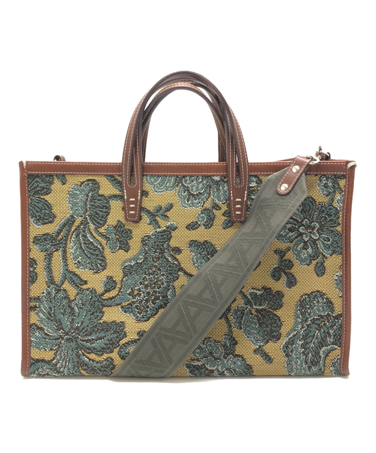 【中古】アヴァケーション AVACATION 25SS RATTAN M トートバッグ ハンドバッグ 切替 黒 アイボリー /SR レディース 中古・古着通販】AVACATION (アヴァケーション) BREAD M トートバッグ