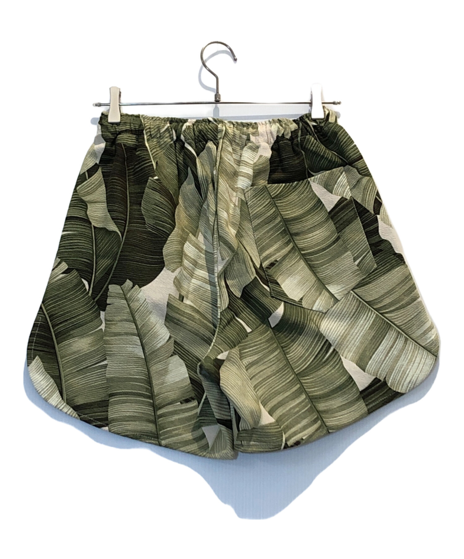 JUNGLE GURL ショートパンツ グリーン 中古・古着通販】Jungle Gurl (ジャングルガール) 総柄ハーフパンツ