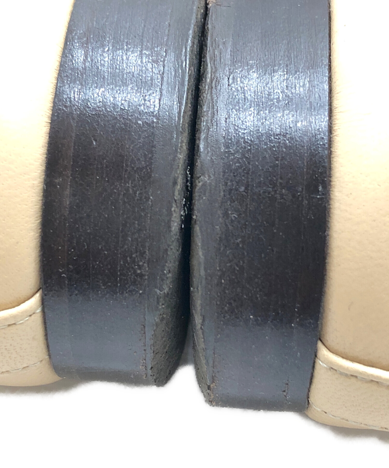 中古・古着通販】CHANEL (シャネル) バイカラー バレエシューズ