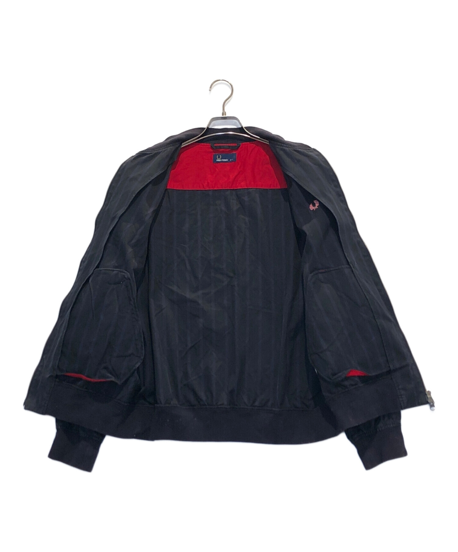 中古・古着通販】FRED PERRY (フレッドペリー) ジャケット ブラック 