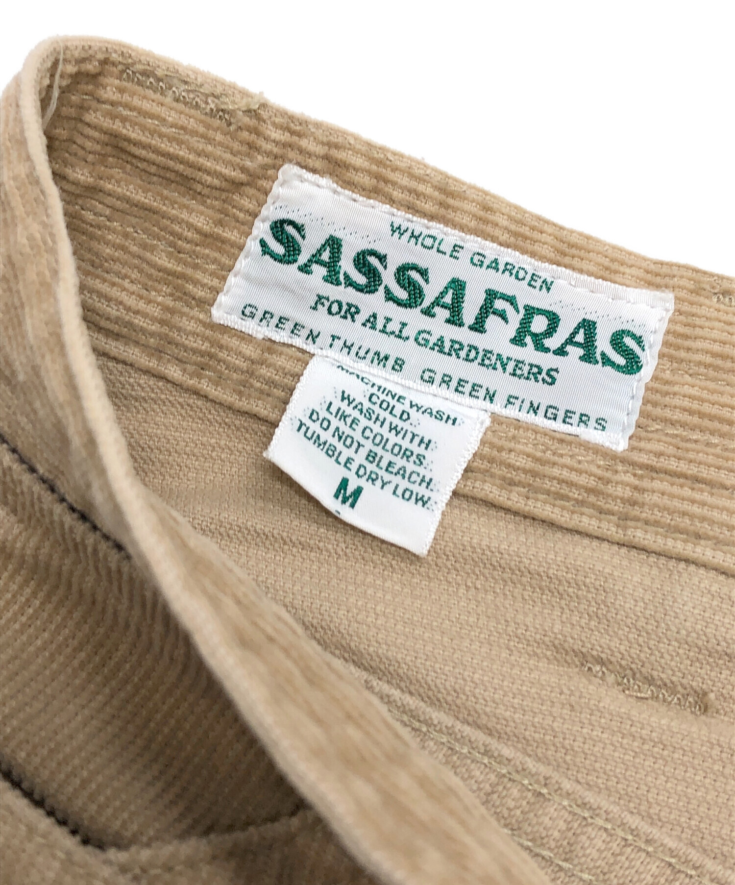 中古・古着通販】SASSAFRAS (ササフラス) フォールリーフパンツ