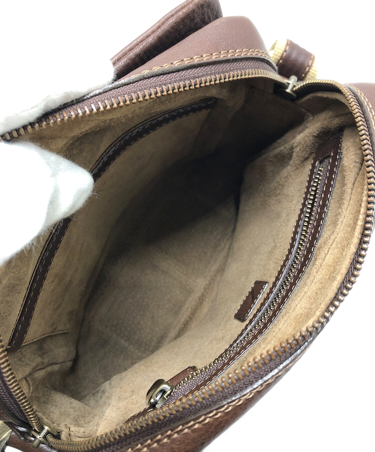 中古・古着通販】土屋鞄 (ツチヤカバン) ショルダーバッグ ブラウン