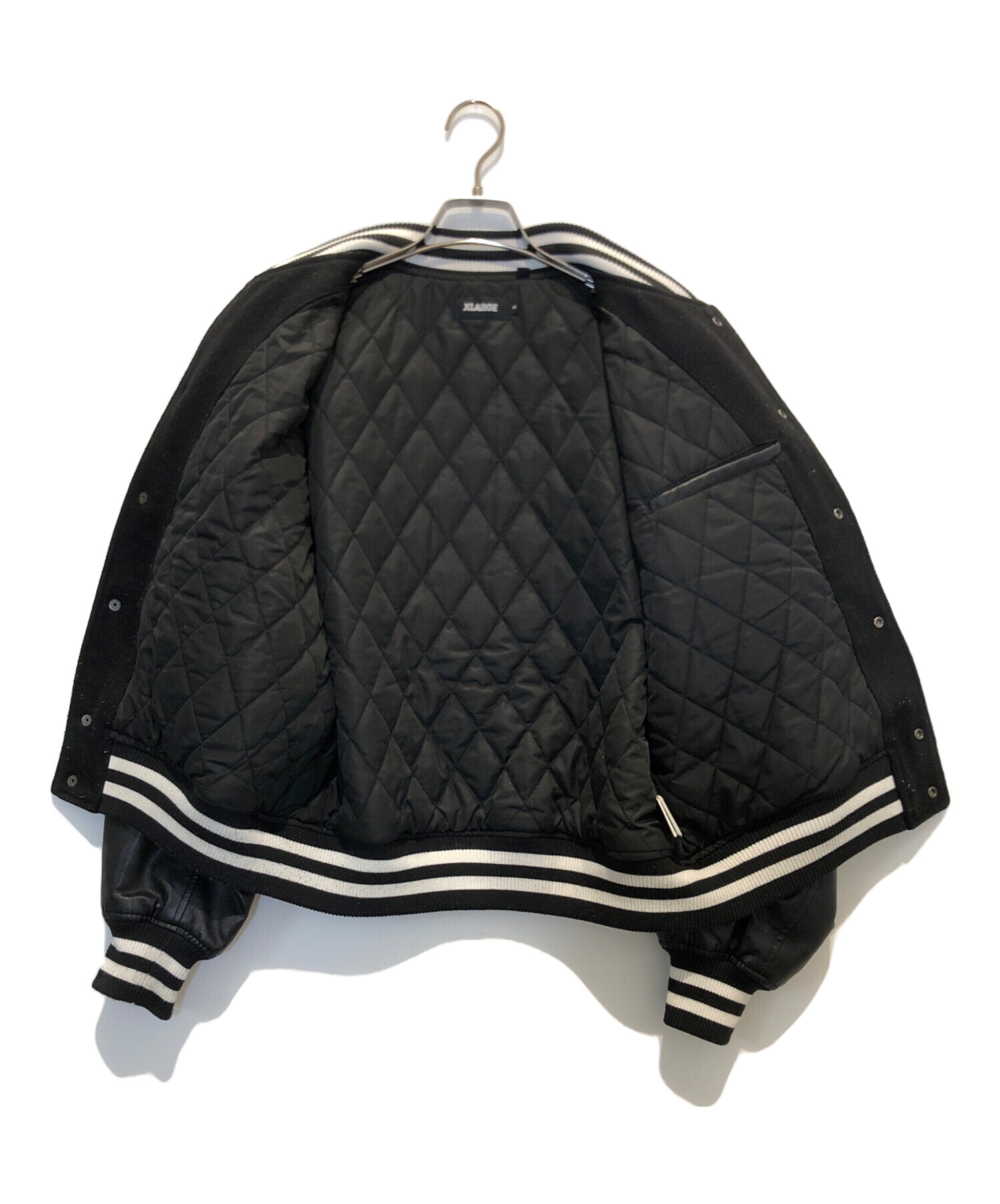 中古・古着通販】X-LARGE (エクストララージ) 袖切替スタジャン