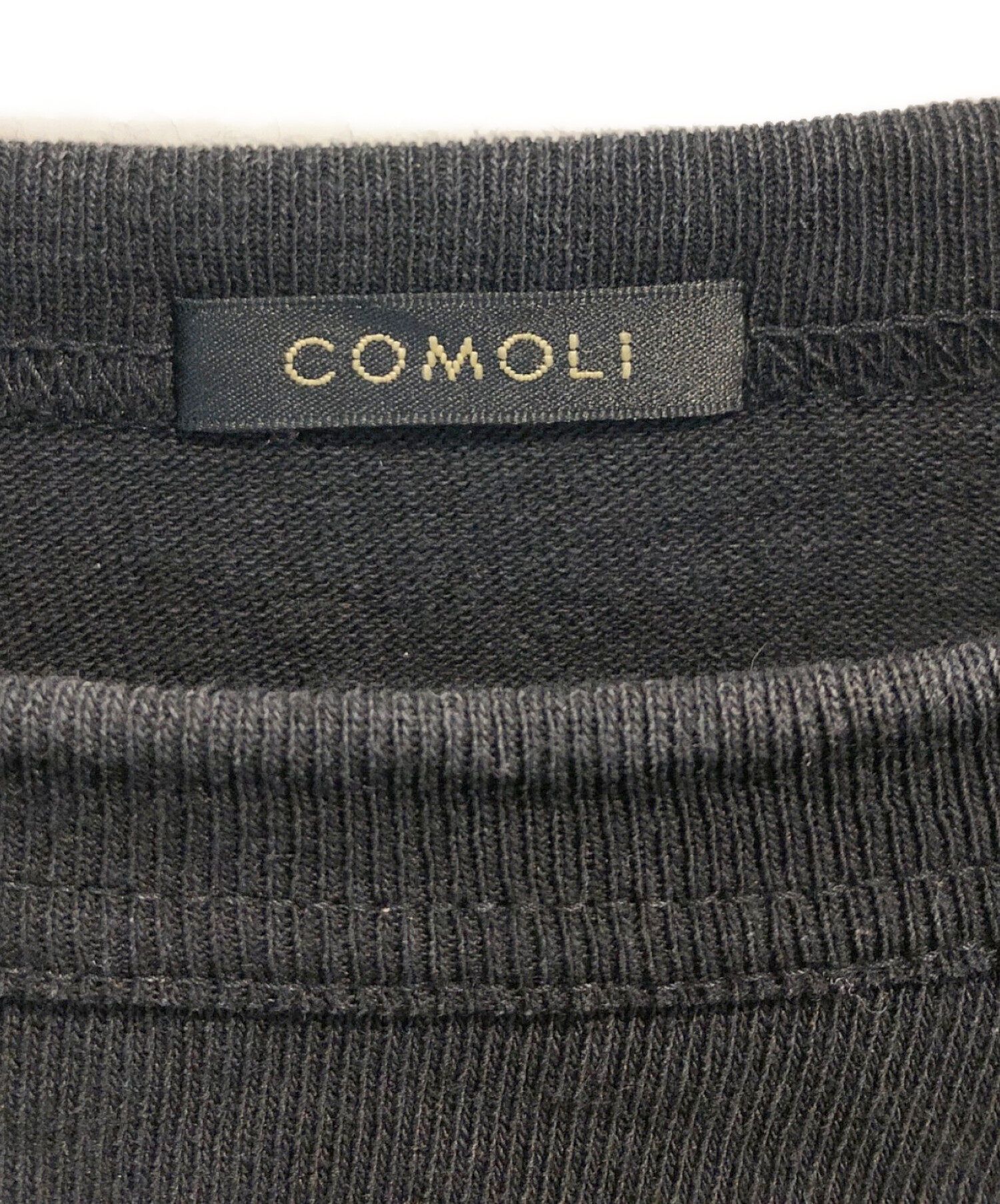 中古・古着通販】COMOLI (コモリ) コットンジャージ ベースボールT