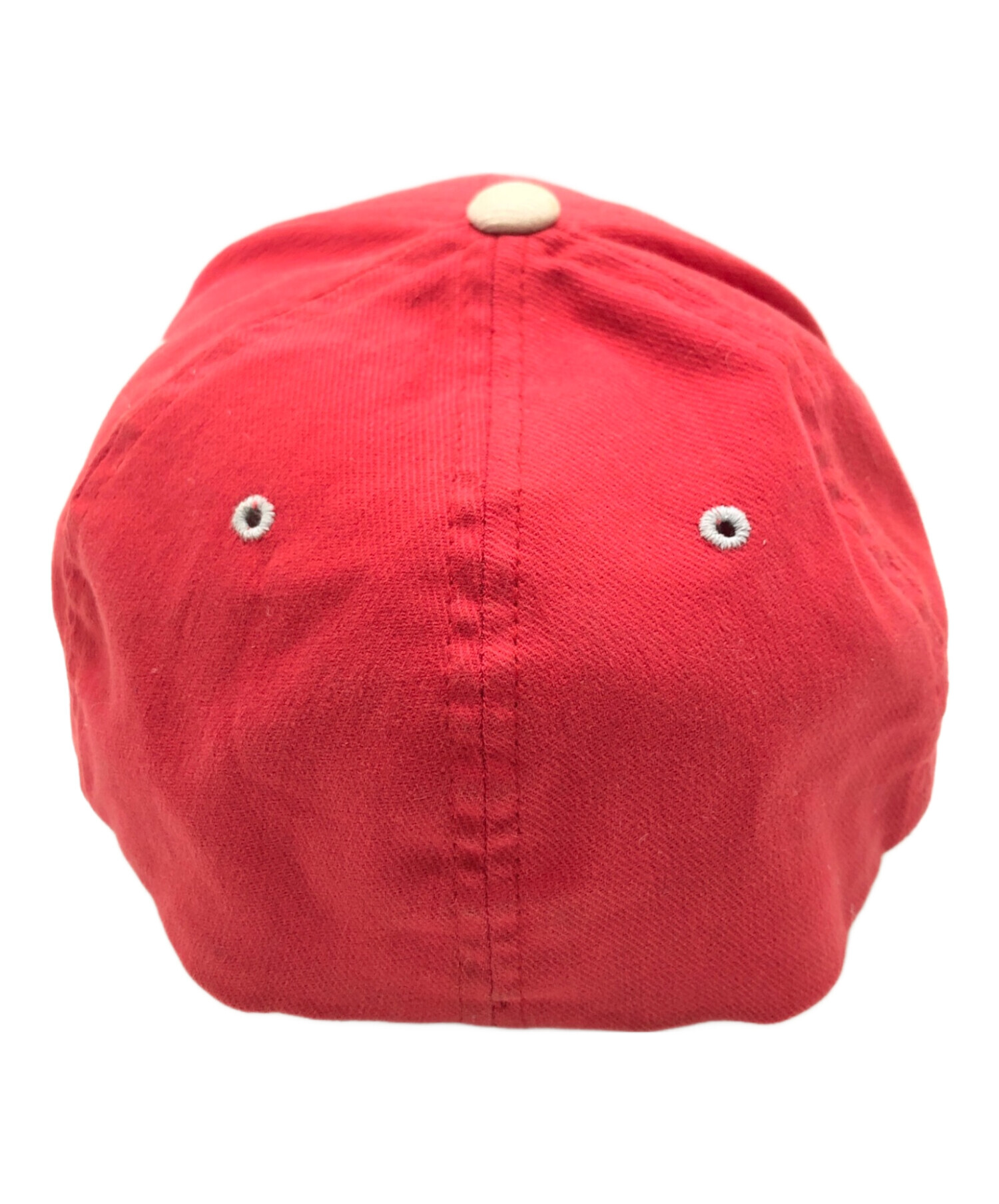 中古・古着通販】stussy (ステューシー) 90sロゴ刺繍キャップ レッド