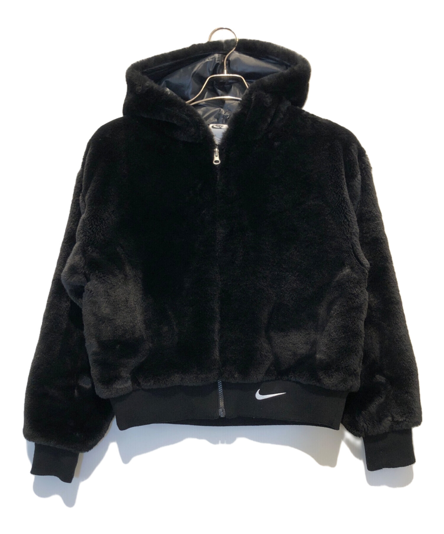 中古・古着通販】NIKE (ナイキ) NSW ESSNTL FX FUR GX JKT ブラック
