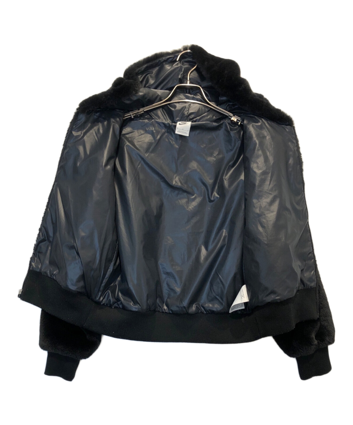 中古・古着通販】NIKE (ナイキ) NSW ESSNTL FX FUR GX JKT ブラック