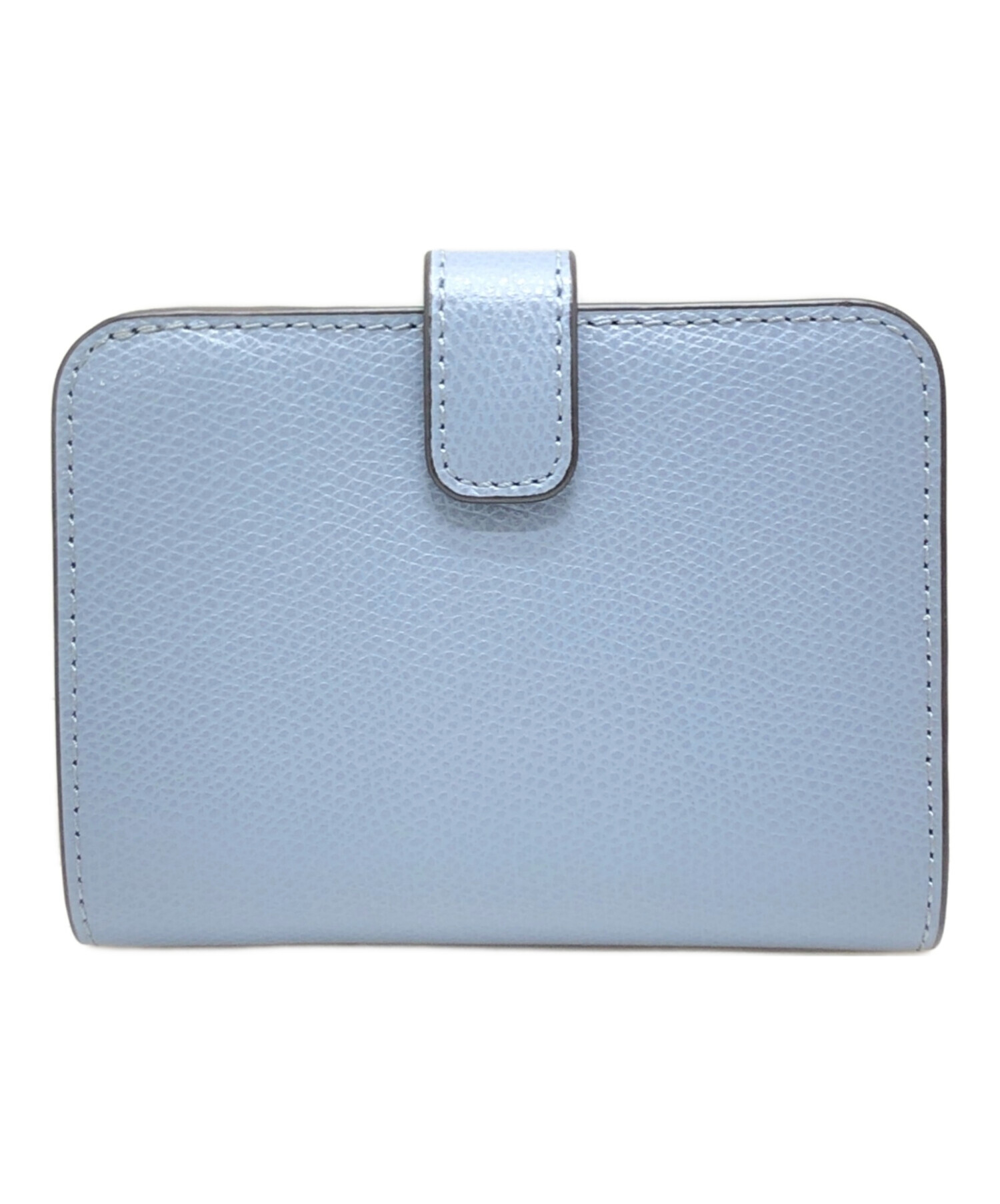 ゆ*う様 FURLA 二つ折り財布 ライトブルー 中古・古着通販】FURLA (フルラ) 2つ折り財布 ブルー｜ブランド・古着