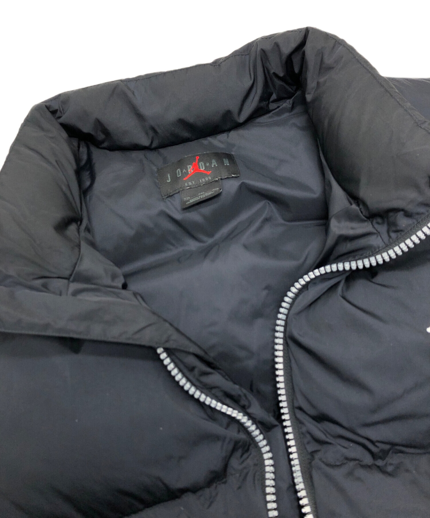 中古・古着通販】JORDAN (ジョーダン) 中綿ベスト ブラック サイズ:XXL