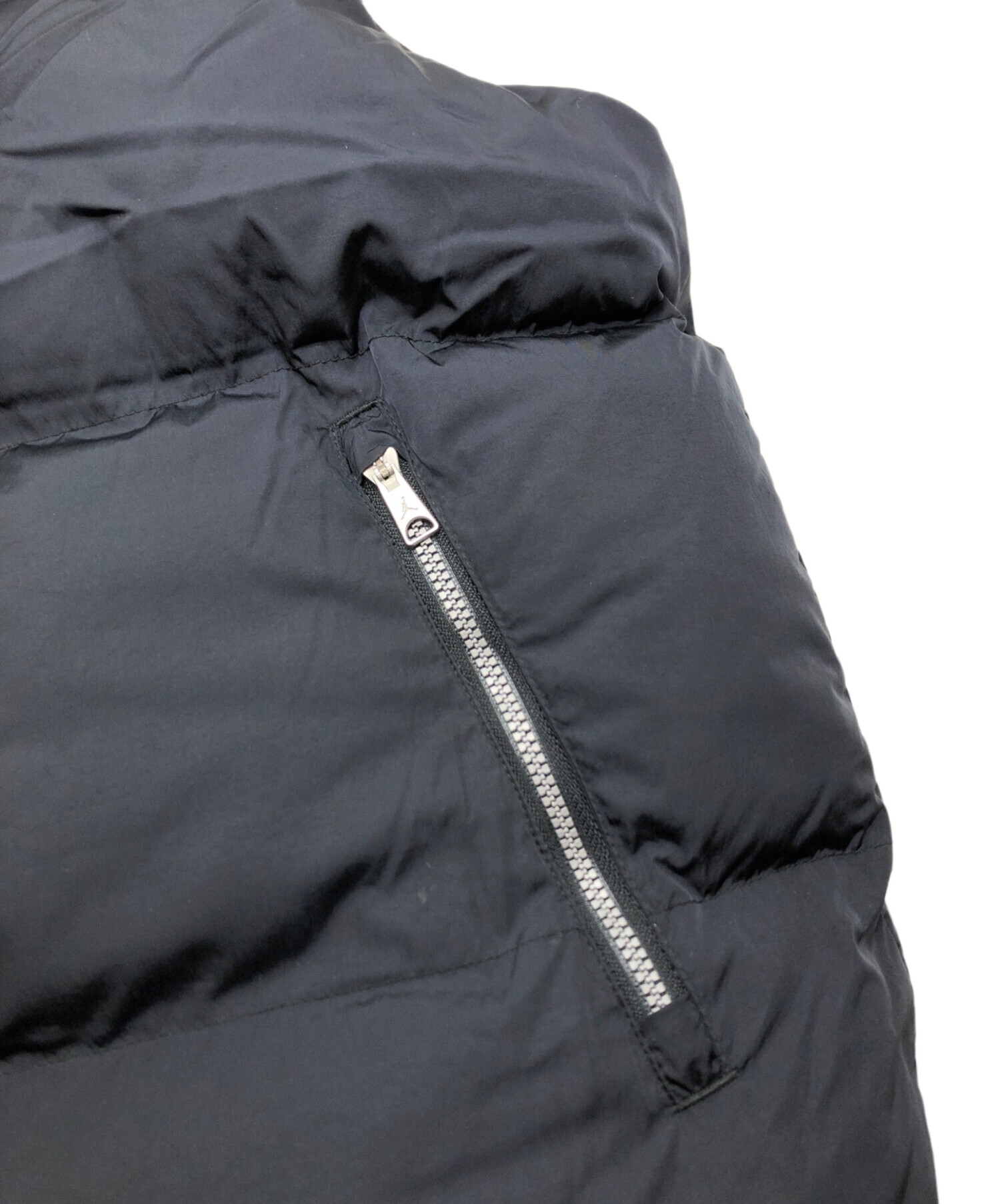 中古・古着通販】JORDAN (ジョーダン) 中綿ベスト ブラック サイズ:XXL