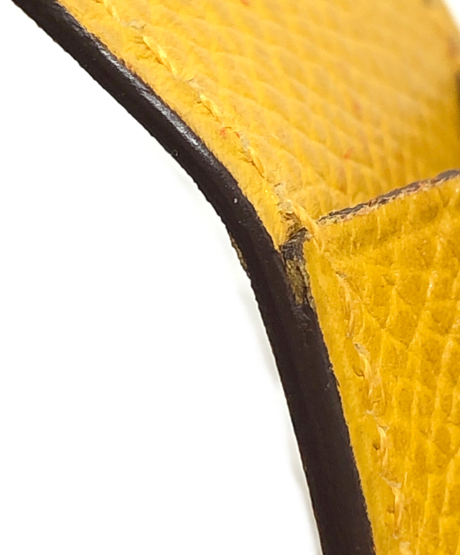 中古・古着通販】HERMES (エルメス) ガムケース イエロー サイズ:表記